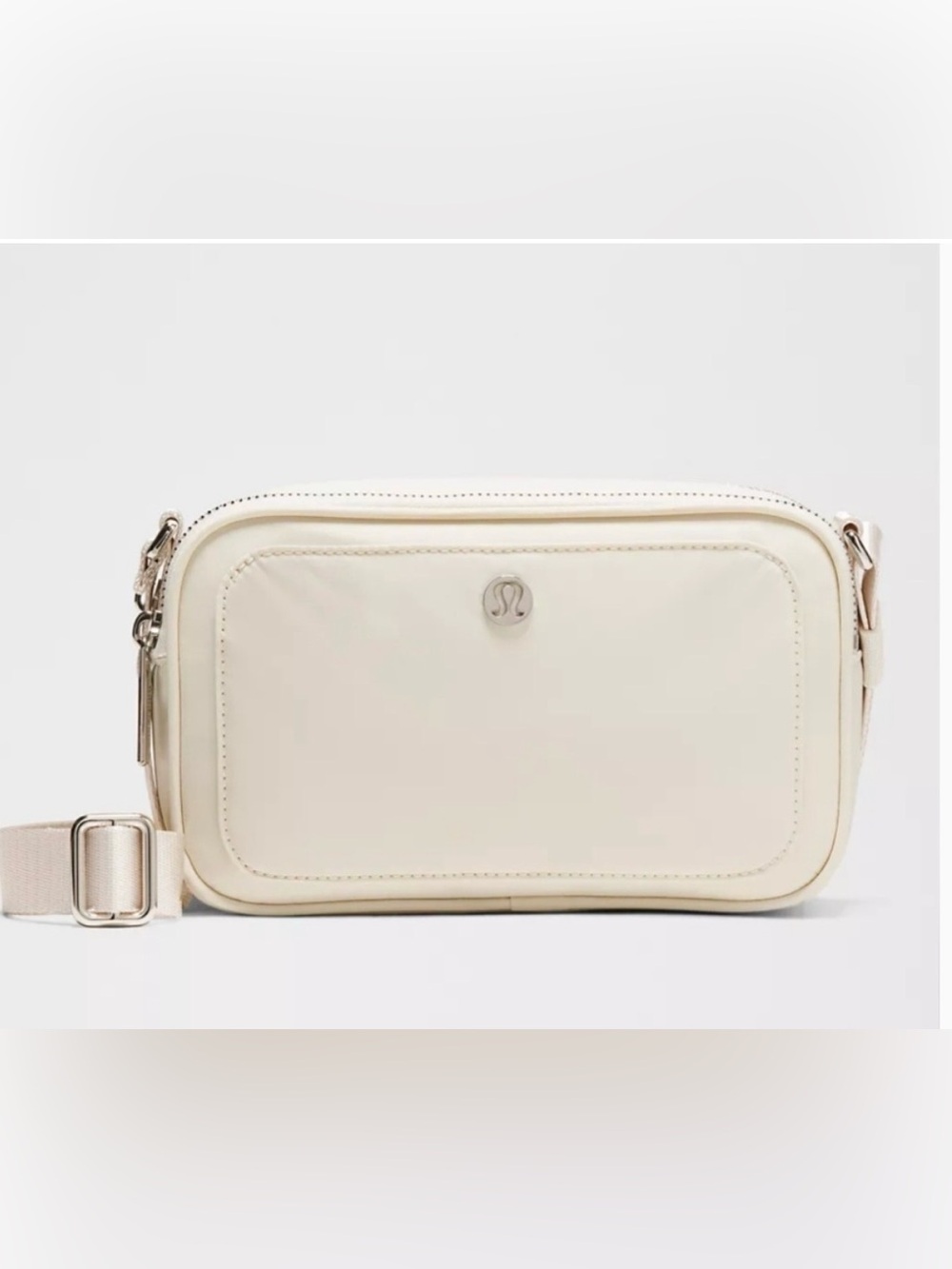 Lululemon Like ivory, cámara bag
